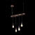 Подвесной светильник Ideal Lux Electric SP4 176352  фото, kupilegko.ru