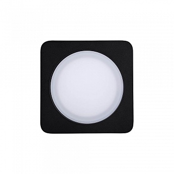 Встраиваемый светодиодный светильник Arlight LTD-80x80SOL-BK-5W Day White 021481 (встраиваемые)  фото, kupilegko.ru