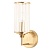 Бра, светильник настенный накладной Crystal Lux Gloria AP1 Brass  фото, kupilegko.ru