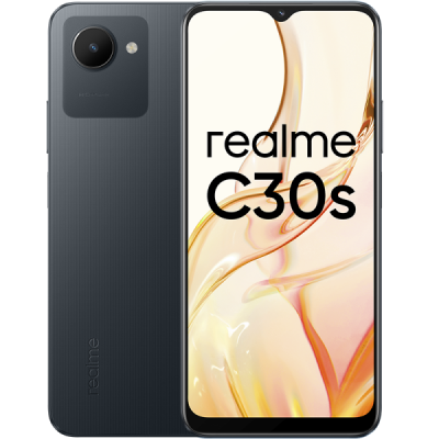 Смартфон, мобильный телефон realme C30s 32GB Черный RU  фото, kupilegko.ru