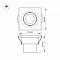 Мебельный светодиодный светильник Arlight LTM-S60x60WH 3W Warm White 30deg 015395 (+мебельные)