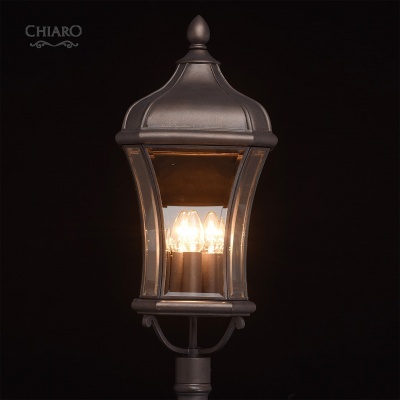 Столб фонарный уличный Chiaro Шато 800040203  фото, kupilegko.ru