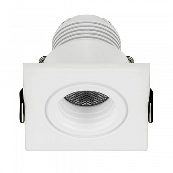 Мебельный светодиодный светильник Arlight LTM-S46x46WH 3W Warm White 30deg 015392 (+мебельные)  фото, kupilegko.ru