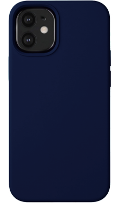 Чехол-крышка Deppa для Apple iPhone 12 mini, термополиуретан, синий  фото, kupilegko.ru