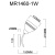 Бра, светильник настенный накладной MyFar MR1460-1W  фото, kupilegko.ru