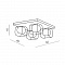 Потолочный светильник Azzardo Happy 4 top AZ0485