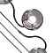 Подвесная люстра Vitaluce V4362-1/5S  фото, kupilegko.ru