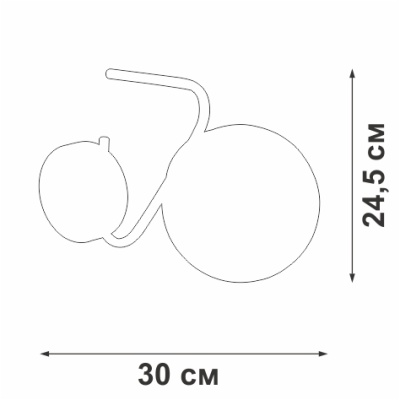 Бра, светильник настенный накладной Vitaluce V4715-8/1A  фото, kupilegko.ru