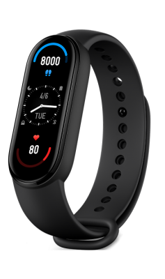 Смарт-браслет  Xiaomi Mi Smart Band 6, черный  фото, kupilegko.ru