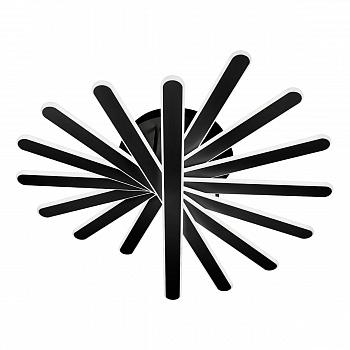 Потолочный светодиодный светильник iLedex Twinkle 9043-8-X-T BK  фото, kupilegko.ru