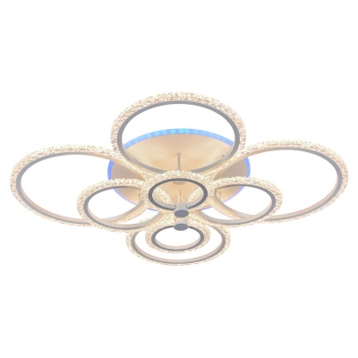 Потолочная светодиодная люстра Profit Light 8027/8 WHT  фото, kupilegko.ru