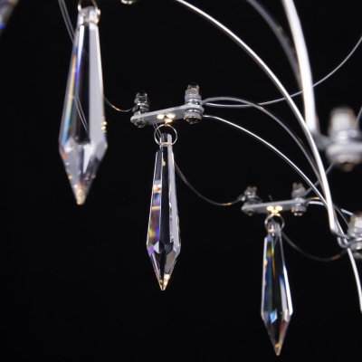 Подвесная светодиодная люстра Loft IT 10259/800 Silver Asfour  фото, kupilegko.ru