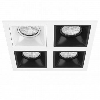 Встраиваемый светильник Lightstar Domino (214546+214506+214507+214507+214507) D54606070707 (встраиваемые)  фото, kupilegko.ru