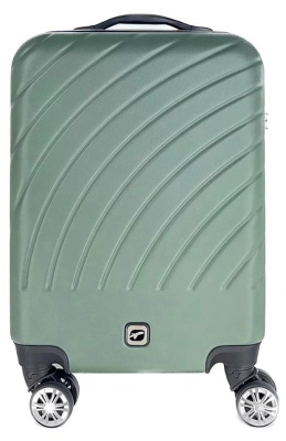Пластиковый чемодан на колесах с кодовым замком средний, размер M Airport 110543 AU  фото, kupilegko.ru