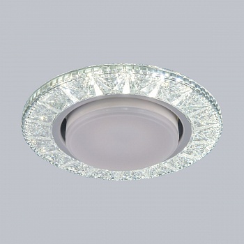 Встраиваемый светильник Elektrostandard 3022 GX53 прозрачный 4690389041044  фото, kupilegko.ru