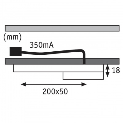 Мебельный светодиодный светильник Paulmann Micro Line Led Setup 93567 (+мебельные)  фото, kupilegko.ru