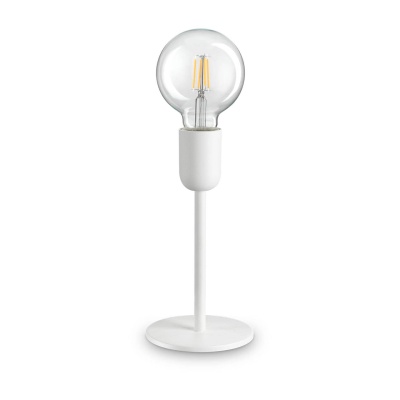 Настольная лампа Ideal Lux Microphone TL1 Bianco 232508  фото, kupilegko.ru