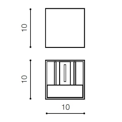 Настенный светильник Azzardo Gambino 1 AZ0958  фото, kupilegko.ru