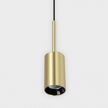 Подвесной светодиодный светильник Italline DL 3038 black/gold  фото, kupilegko.ru