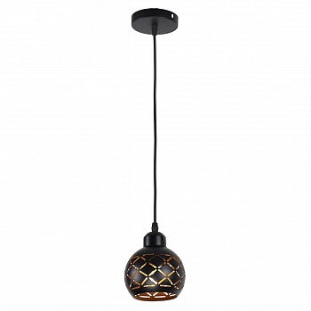 Подвесной светильник IMEX MD.2884-1-P BK+GD  фото, kupilegko.ru