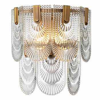 Настенный светильник Indigo Salice 12022/2W Brass V000026  фото, kupilegko.ru