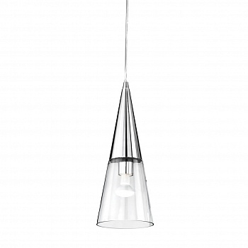 Подвесной светильник Ideal Lux Cono SP1 Cromo 017440  фото, kupilegko.ru