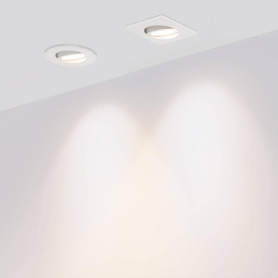 Мебельный светодиодный светильник Arlight LTM-R50WH 5W Warm White 25deg 020756 (+мебельные)  фото, kupilegko.ru