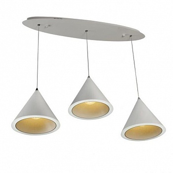 Подвесной светодиодный светильник iLedex Moon WL8858-3A WH  фото, kupilegko.ru