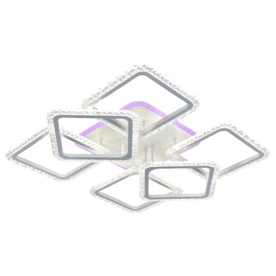 Потолочная светодиодная люстра Profit Light 8029/4+2 WHT  фото, kupilegko.ru