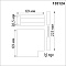 Коннектор Г-образный Novotech Shino Flum 135124  фото, kupilegko.ru