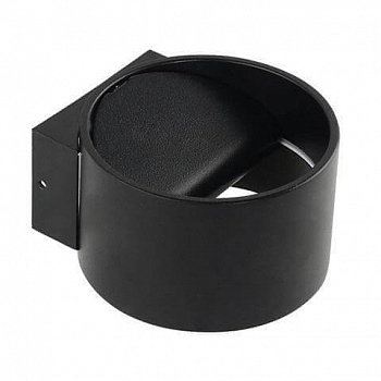 Настенный светодиодный светильник Horoz Sisam черный 029-006-0008 HRZ00002381  фото, kupilegko.ru