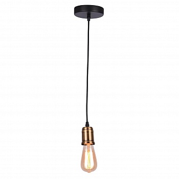 Подвесной светильник Arte Lamp Mazzetto A4290SP-1BK  фото, kupilegko.ru