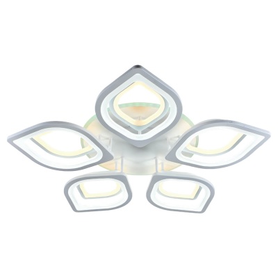 Потолочная светодиодная люстра Profit Light 8069/5+5 WHT  фото, kupilegko.ru