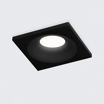 Встраиваемый светодиодный светильник Elektrostandard 15271/Led черный 4690389175763 (встраиваемые)  фото, kupilegko.ru