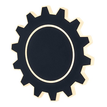 Настенный светодиодный светильник Elektrostandard Gear L LED черный MRL LED 1100 4690389125386  фото, kupilegko.ru