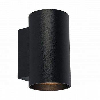 Настенный светильник Zumaline Sandy wl round black 92696  фото, kupilegko.ru