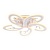 Потолочная светодиодная люстра Ambrella light FA512  фото, kupilegko.ru