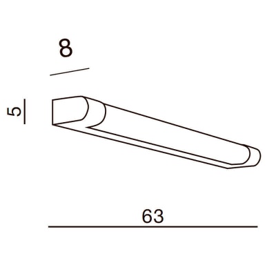 Подсветка для зеркал Azzardo Margot 630 AZ1304  фото, kupilegko.ru