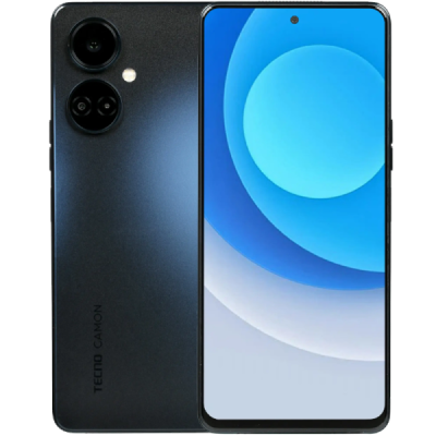 Смартфон, мобильный телефон TECNO Camon 19 128GB Эко-черный RU  фото, kupilegko.ru