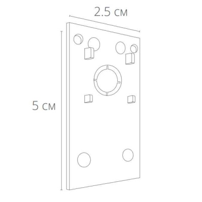 Заглушка Arte Lamp Linea-Accessories A482033  фото, kupilegko.ru