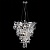 Подвесная люстра Crystal Lux Romeo SP10 Chrome D600  фото, kupilegko.ru