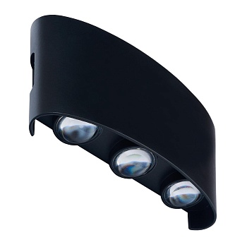 Настенный светодиодный светильник IMEX Cross IL.0014.0001-6 BK  фото, kupilegko.ru