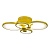 Потолочная светодиодная люстра iLedex A001/4 Yellow  фото, kupilegko.ru