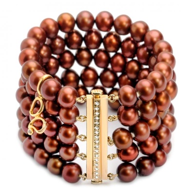 Фото Браслет Ювелирное изделие Браслет серебро, жемчуг, NP3693  фото, kupilegko.ru