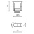 Настенный светильник Azzardo Frame wall AZ2133  фото, kupilegko.ru