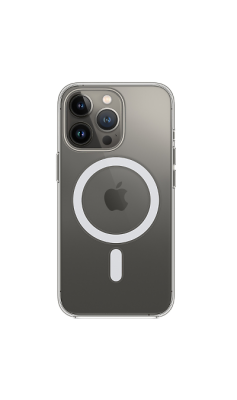 Чехол-крышка Apple MM2Y3ZE/A MagSafe для iPhone 13 Pro, поликарбонат, прозрачный  фото, kupilegko.ru