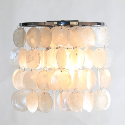 Бра, светильник настенный накладной Eurosvet 60084/2 хром/перламутр  фото, kupilegko.ru