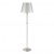 Торшер Crystal Lux Nicolas PT1 Nickel/White  фото, kupilegko.ru