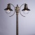 Столб фонарный уличный Arte Lamp Amsterdam A1523PA-2BN  фото, kupilegko.ru