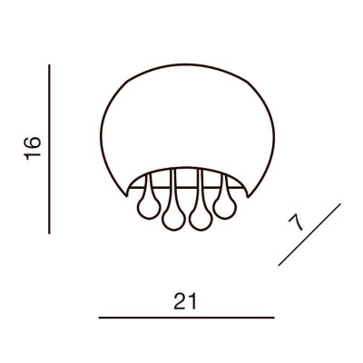 Настенный светильник Azzardo Burn wall AZ0911  фото, kupilegko.ru